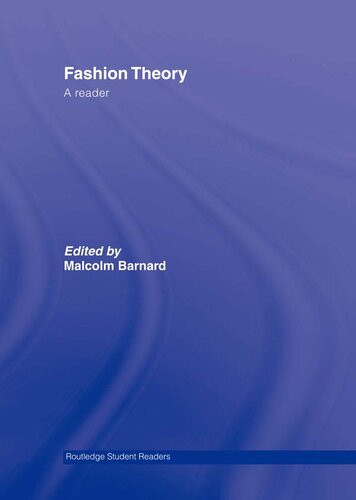 Fashion Theory: A Reader
