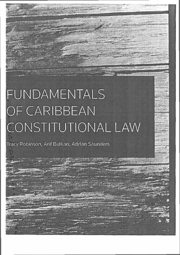 Fundamentals of Caribbean Constitutional Law