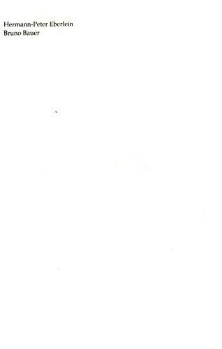 Bruno Bauer : vom Marx-Freund zum Antisemiten