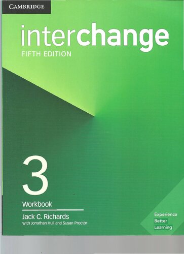 Interchange 3 - Workbook (5th edition)