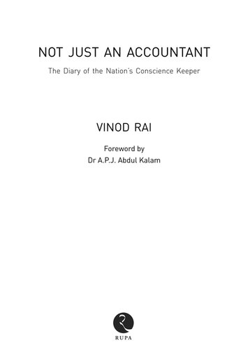 Not Just an Accountant: The Diary of the Nation's Conscience Keeper