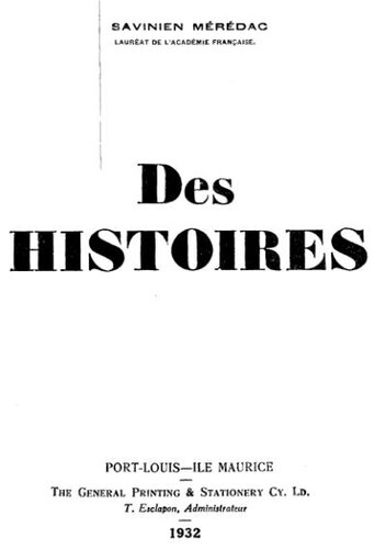 Des Histoires