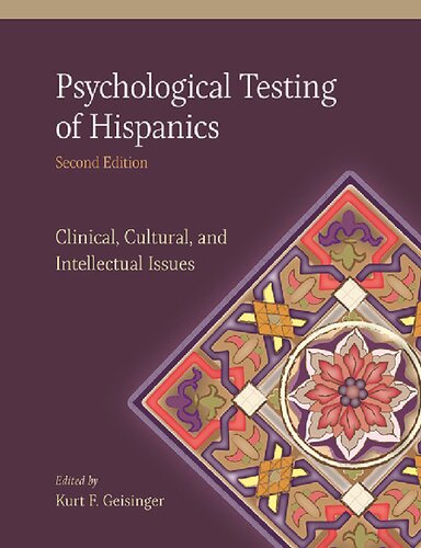 Psychological Testing of Hispanics: Clinical, Cultural, and Intellectual Issues