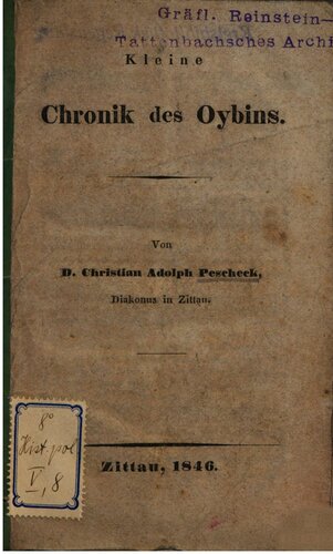 Kleine Chronik des Oybins