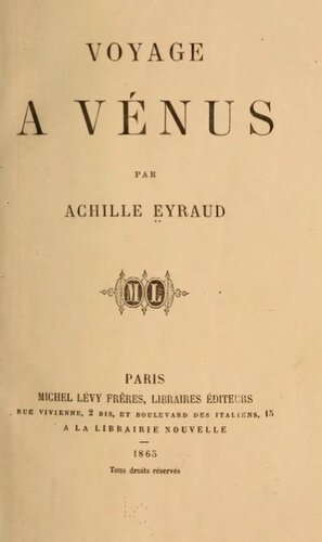 Voyage à Vénus
