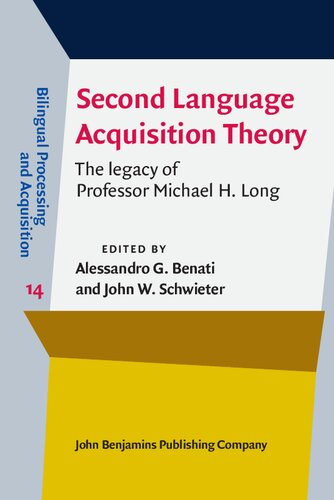 Second Language Acquisition Theory (Bilingual Processing and Acquisition)