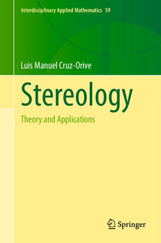Stereology. Theory and Applications