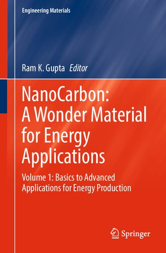 NanoCarbon: A Wonder Material for Energy Applications. Volume 1: Basics to Advanced Applications for Energy Production
