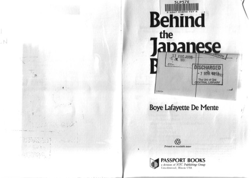 Behind the Japanese Bow