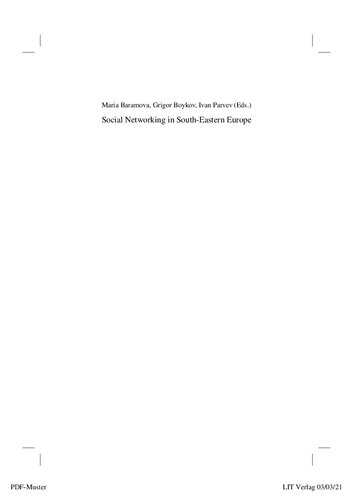 Social Networking in South-Eastern Europe: 15th-19th Century