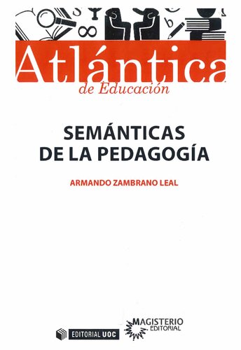Semánticas de la pedagogía
