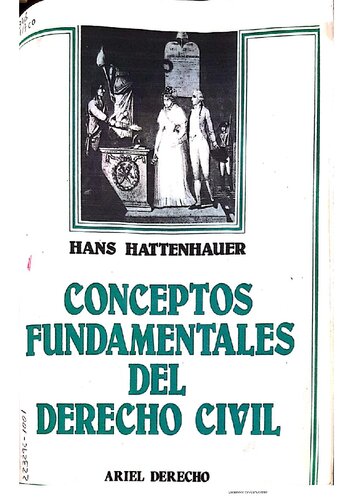 Conceptos Fundamentales Del Derecho Civil. Introducción histórico-dogmática