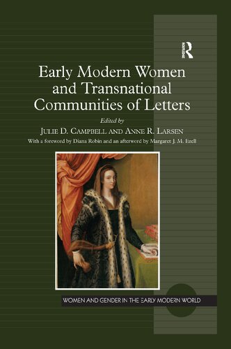 Early Modern Women and Transnational Communities of Letters