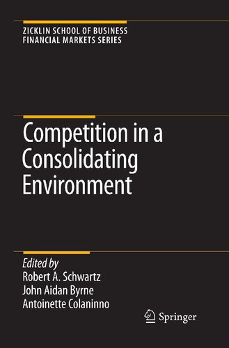 Competition in a Consolidating Environment (Zicklin School of Business Financial Markets Series)