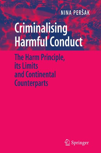 Criminalising Harmful Conduct