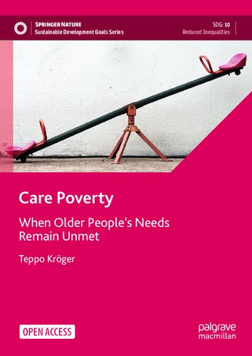 Care Poverty: When Older People’s Needs Remain Unmet (Sustainable Development Goals Series)
