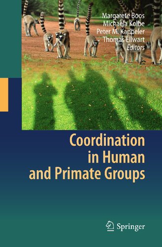 Coordination in Human and Primate Groups