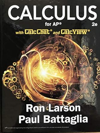 Calculus for AP, 2nd Edition