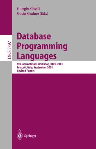 Database Programming Language