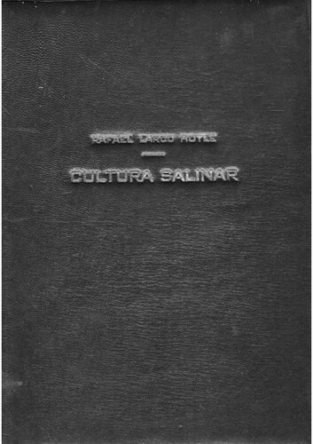 Cultura Salinar : síntesis monográfica