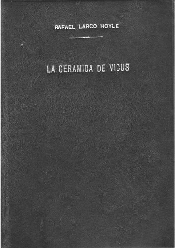 La cerámica de Vicus