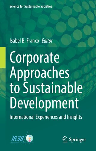 Corporate Approaches to Sustainable Development: International Experiences and Insights (Science for Sustainable Societies)