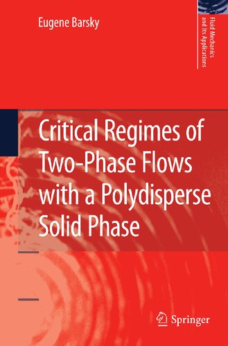 Critical Regimes of Two-Phase Flows with a Polydisperse Solid Phase
