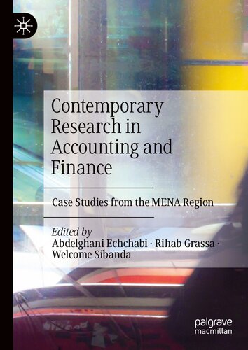 Contemporary Research in Accounting and Finance: Case Studies from the MENA Region