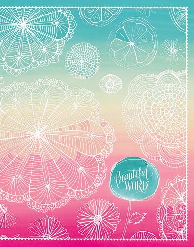 NIV, Beautiful Word Bible for Girls: 500 Full-Color Illustrated Verses