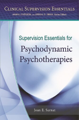 Supervision Essentials for Psychodynamic Psychotherapies