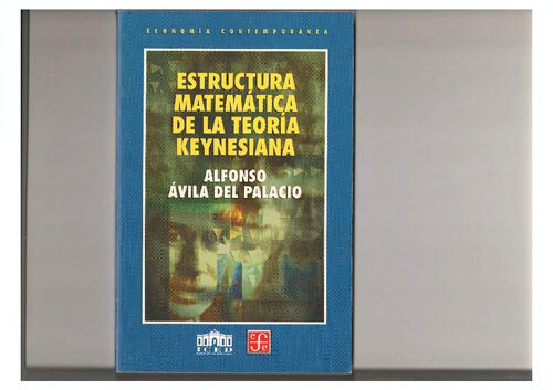 Estructura Matemática de la Teoría Keynesiana