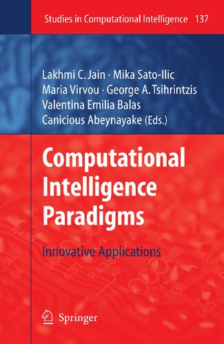 Computational Intelligence Paradigms: Innovative Applications (Studies in Computational Intelligence, 137)
