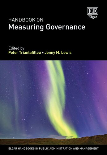 Handbook on Measuring Governance (Elgar Handbooks in Public Administration and Management)