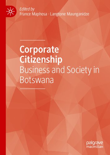 Corporate Citizenship: Business and Society in Botswana