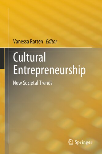 Cultural Entrepreneurship: New Societal Trends