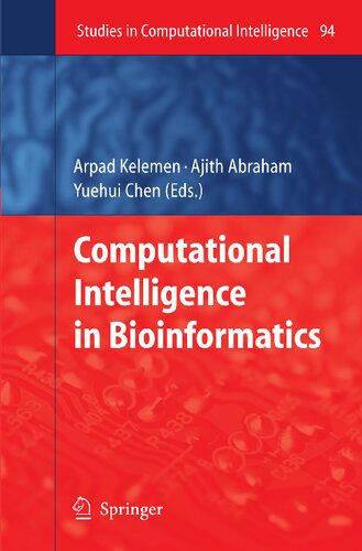 Computational Intelligence in Bioinformatics (Studies in Computational Intelligence, 94)