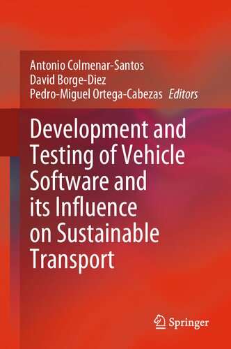 Development and Testing of Vehicle Software and its Influence on Sustainable Transport