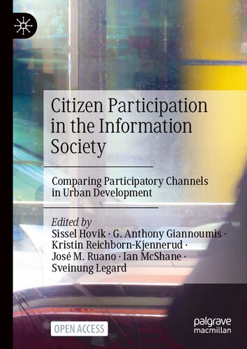 Citizen Participation in the Information Society: Comparing Participatory Channels in Urban Development