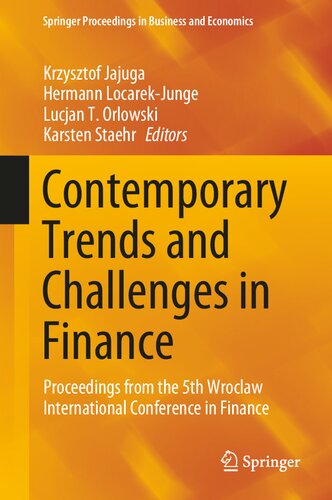 Contemporary Trends and Challenges in Finance: Proceedings from the 5th Wroclaw International Conference in Finance