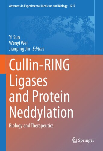 Cullin-RING Ligases and Protein Neddylation: Biology and Therapeutics (Advances in Experimental Medicine and Biology, 1217)