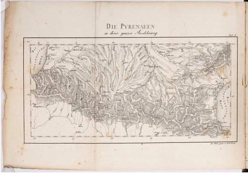 Züge durch die Hochgebirge und Thäler [Täler] der Pyrenäen, im Jahre 1822