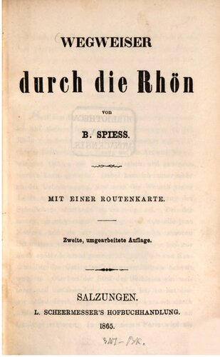 Wegweiser durch die Rhön