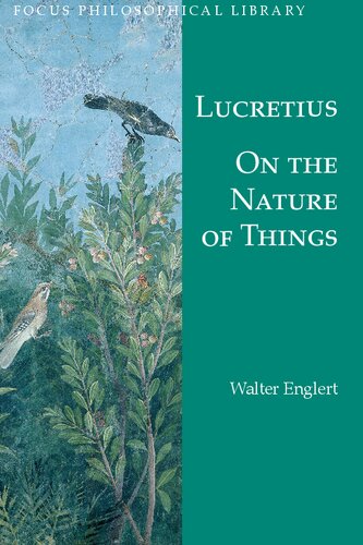 On the Nature of Things: De Rerum Natura (Focus Philosophical Library)