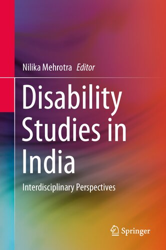 Disability Studies in India: Interdisciplinary Perspectives