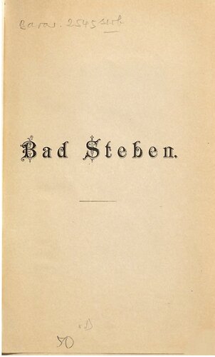 Bad Steben für Kurgäste und Ärzte