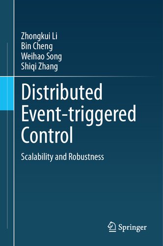 Distributed Event-triggered Control: Scalability and Robustness