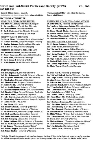 Russian Disinformation and Western Scholarship. Bias and Prejudice in Journalistic, Expert, and Academic Analyses of East European, Russian and Eurasian Affairs