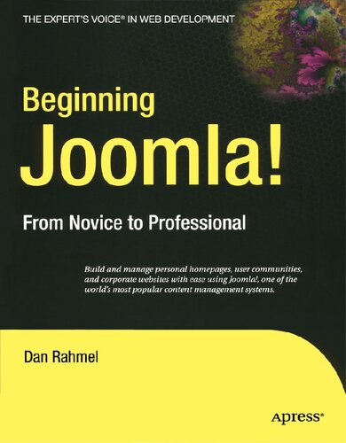 Beginning Joomla!: From Novice to Professional (Beginning From Novice to Professional)