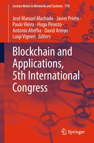 Blockchain and Applications, 5th International Congress (Lecture Notes in Networks and Systems, 778)
