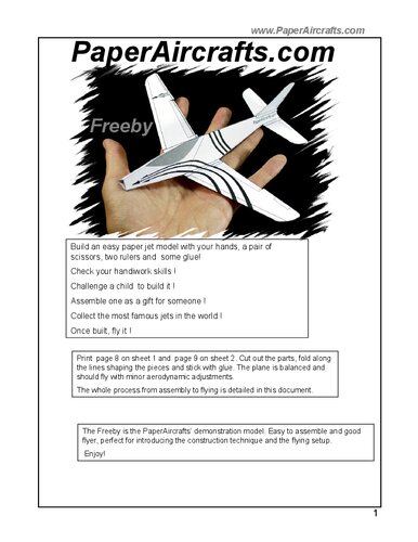 PaperAircrafts.com Freeby